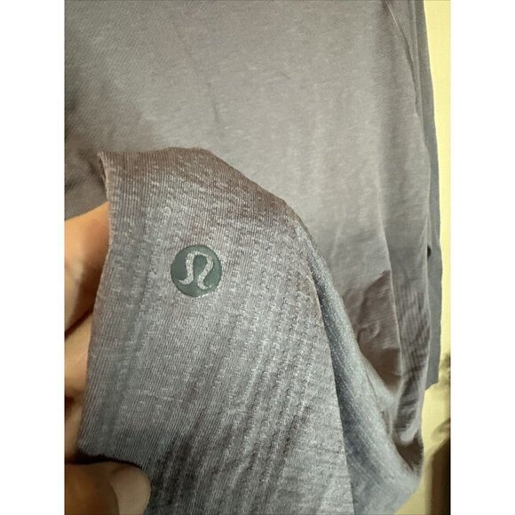 Lululemon Long Sleeve Swifty Pullover Purple Ash Men Size L R26 - Picture 4 of 6